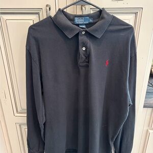 Polo Ralph Lauren Black Long Sleeve Shirt